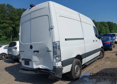 2024 Mercedes-Benz Sprinter 2500 Standard Roof 4-Cyl Diesel из США, поврежденный, VIN W1Y4KBHY3RT166652